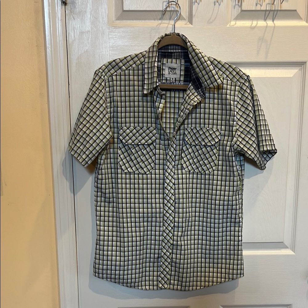 Paper Denim & Cloth tri color Casual Button Down Shirt